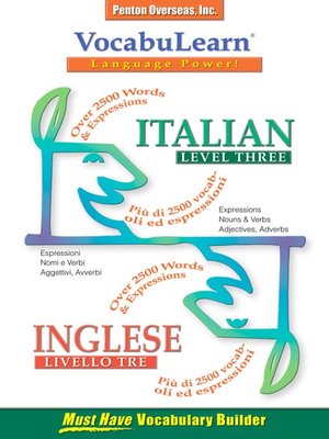 cover image of VocabuLearn Italian Level Three